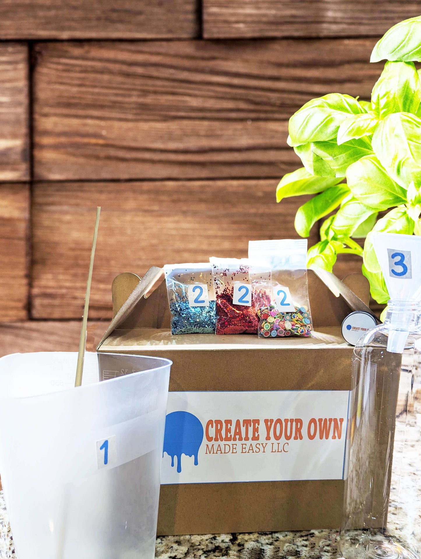 Create Your Own Glitter Bottle Kit